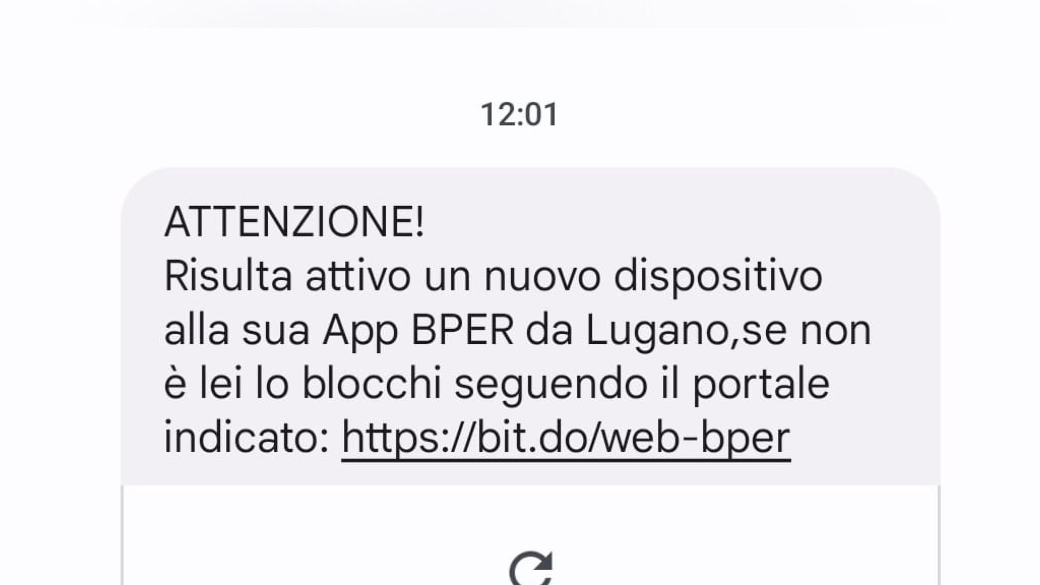 Olbia, falsi sms ai clienti Bper: numerose le segnalazioni