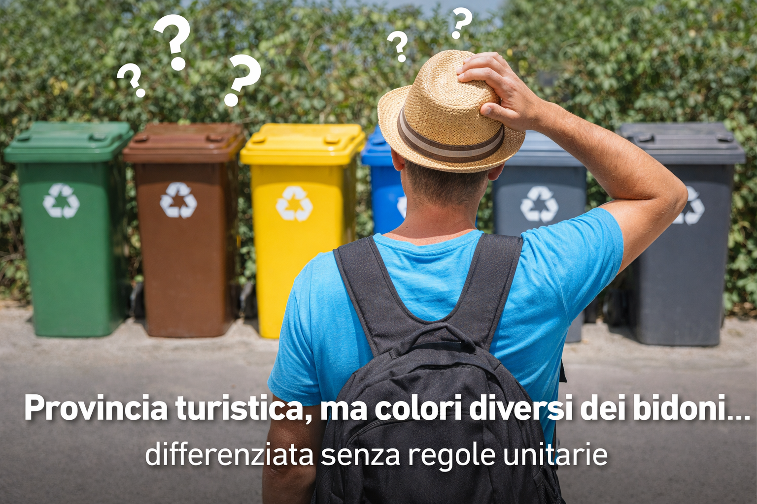 Lo stop ai sacchi neri a Calangianus e il nodo della differenziata nella nuova Provincia Nord Est Sardegna