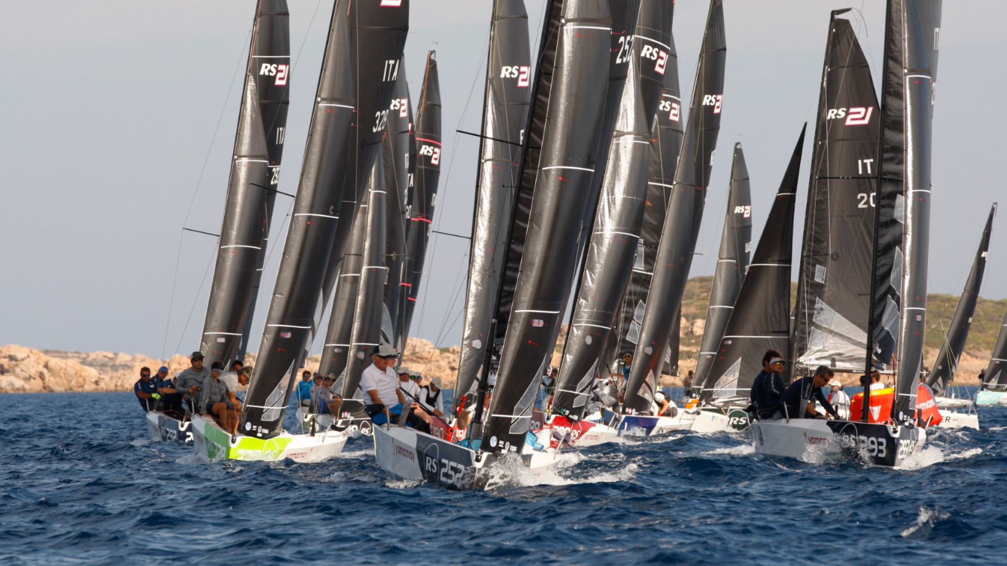 Yacht Club Porto Rotondo, mondiale RS21: vince il team di Caipirinha