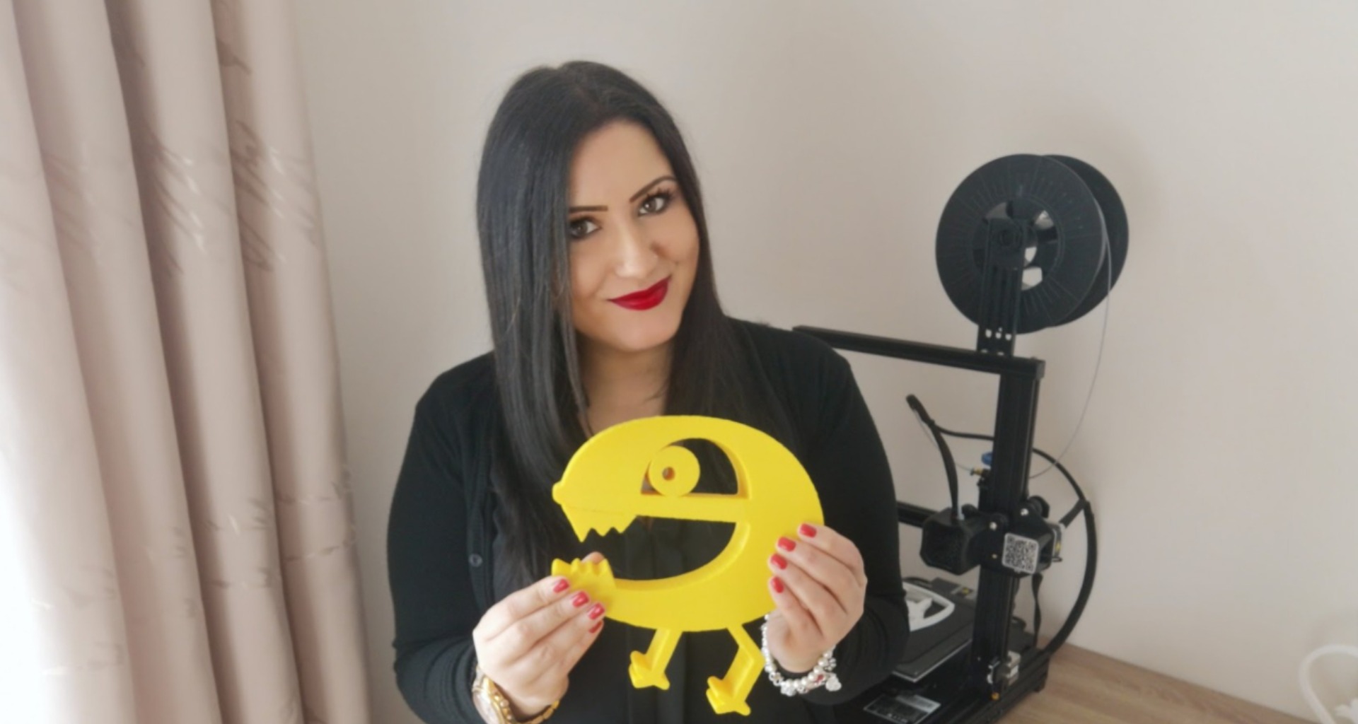Valeria Setzu a Olbia si reinventa con la stampa 3d