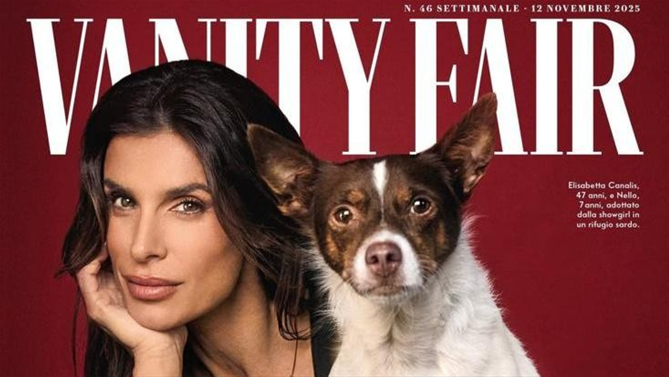 Da Olbia a Vanity Fair: la favola di Nello, il cagnolino del Rifugio LIDA adottato da Elisabetta Canalis