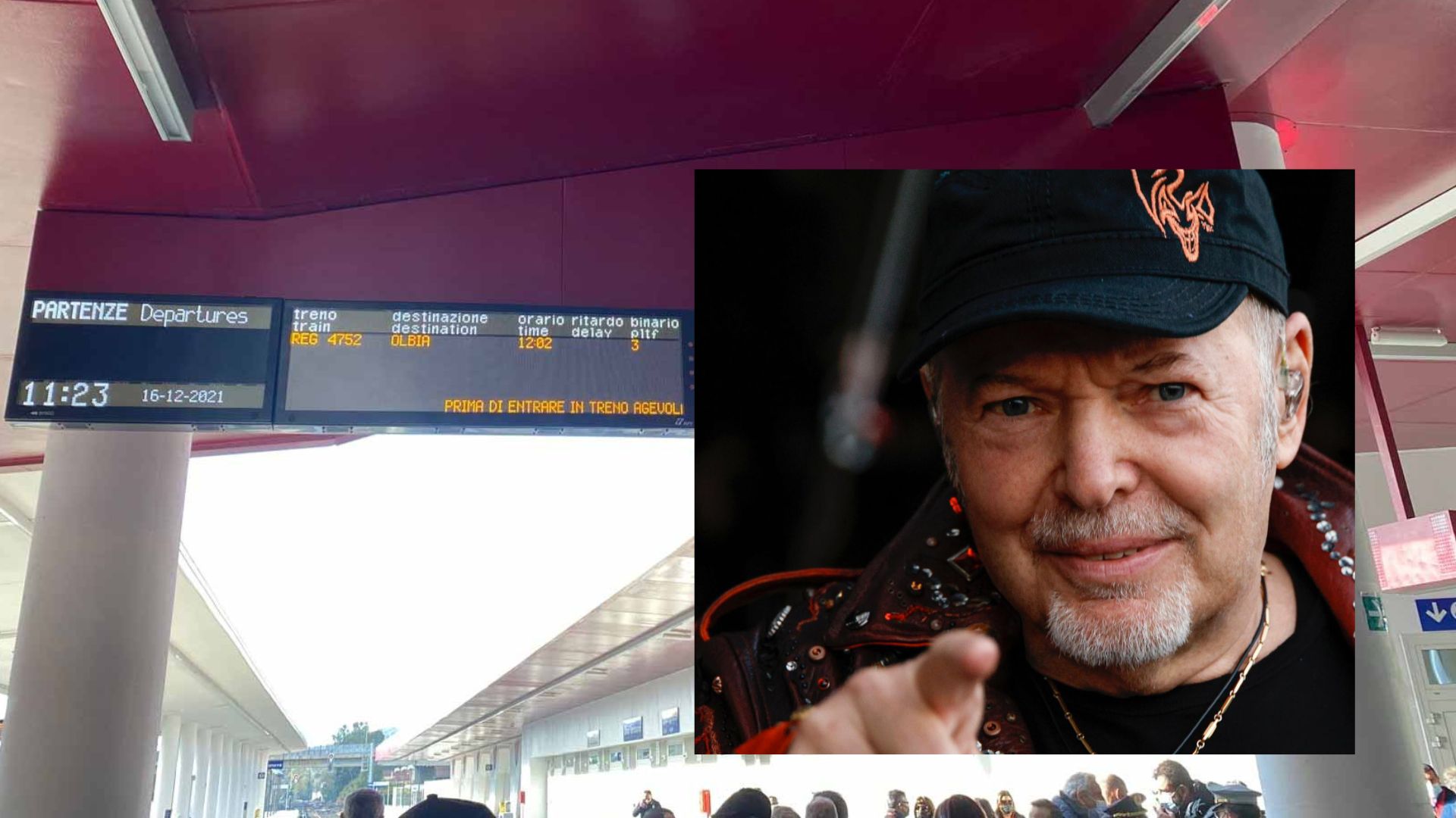 Vasco Rossi a Olbia, Trenitalia: quattro treni straordinari per il concerto