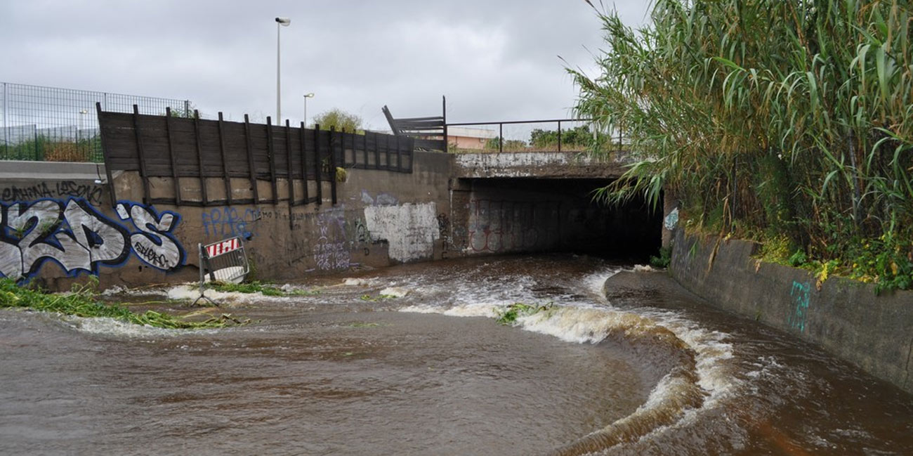 Olbia, rischio idrogeologico e alluvione: il Noe ispeziona i canali