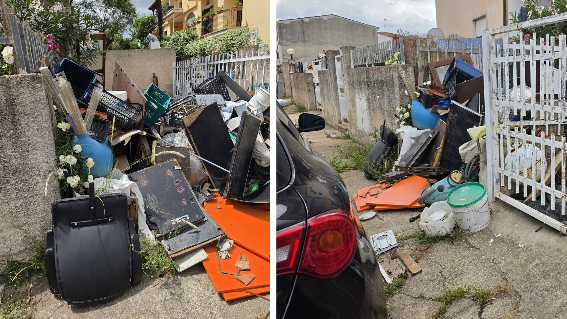 Olbia, via Faenza tra degrado e allarme igienico: i residenti 