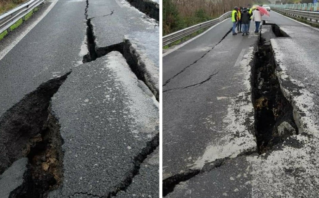 Voragine sulla Strada Statale 131, Regione monitora caso