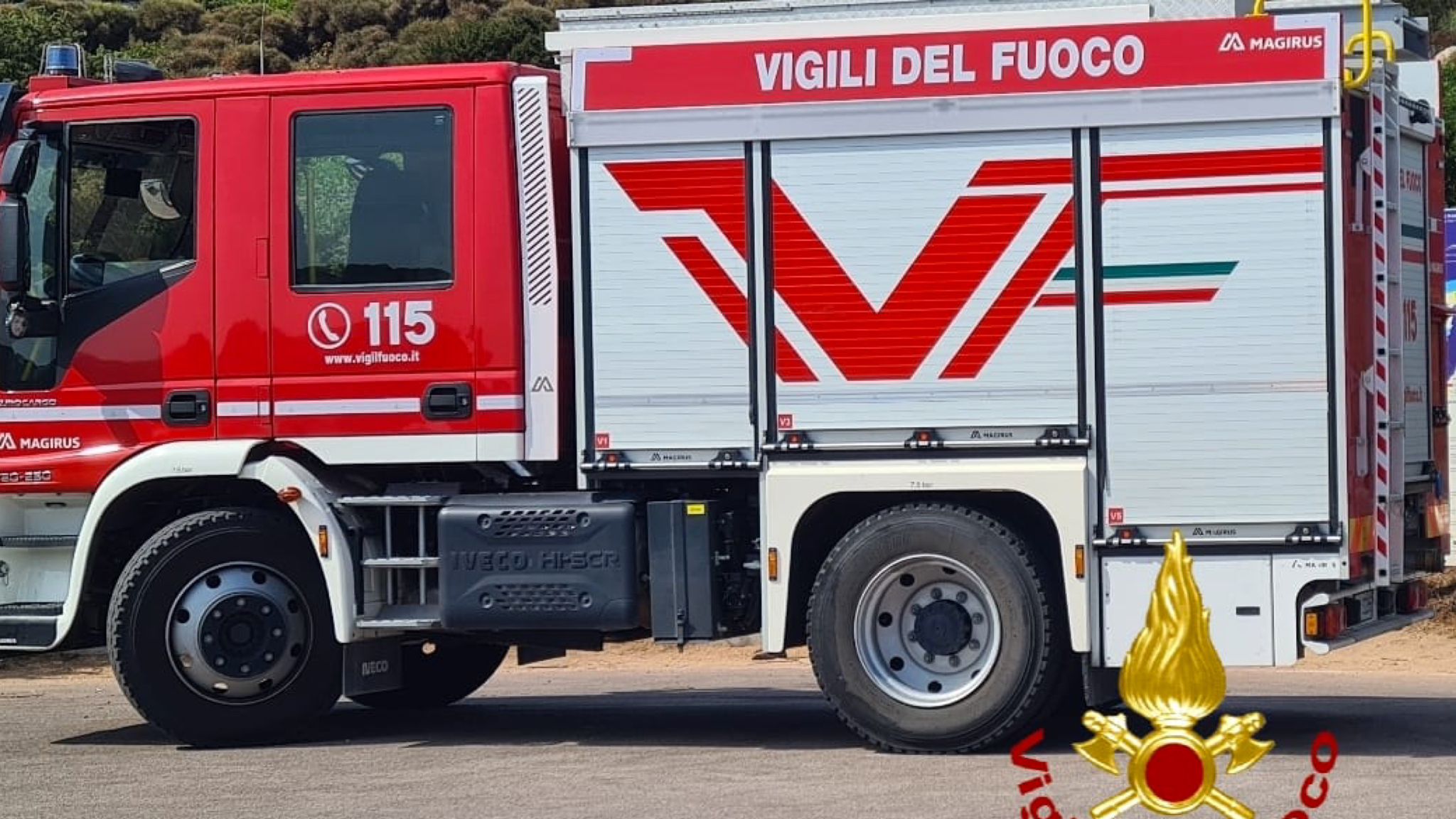 Nord Sardegna, appartamento in fiamme: 65enne tratto in salvo