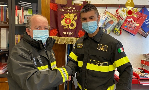 Nuoro, promozioni al Comando dei Vigili del fuoco