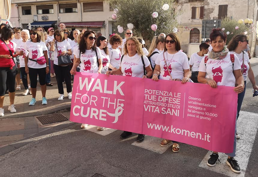 A Olbia torna Walk for the Cure: intervista a Cristina Senes di Komen Italia