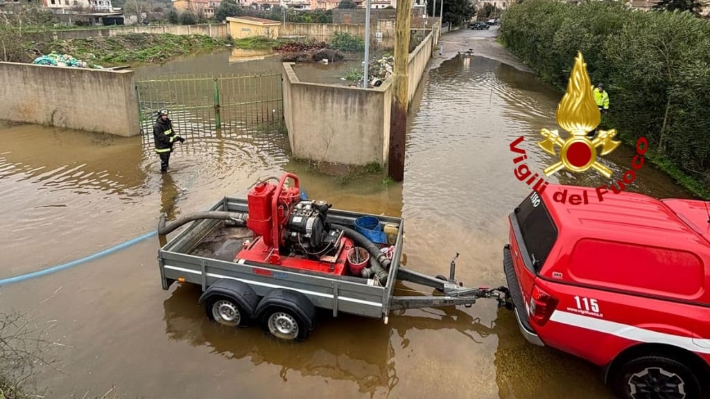 Emergenza maltempo ormai alle spalle: in calo gli interventi dei vigili del fuoco