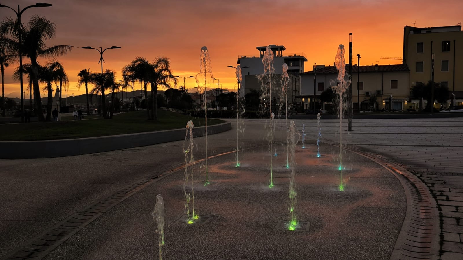 Olbia, una cartolina da Piazza Crispi 