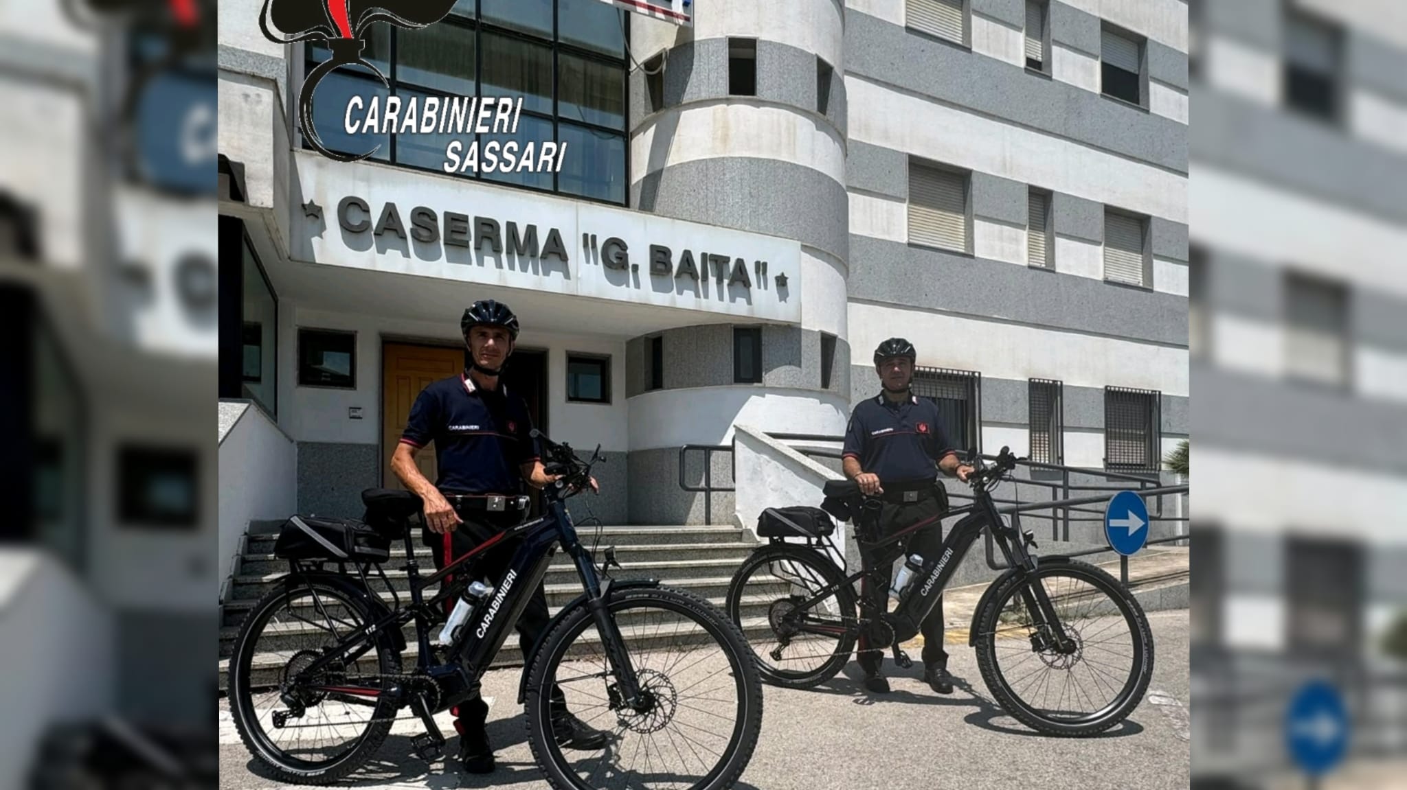 Alghero, debuttano le nuove bici elettriche dei carabinieri: il controllo diventa capillare