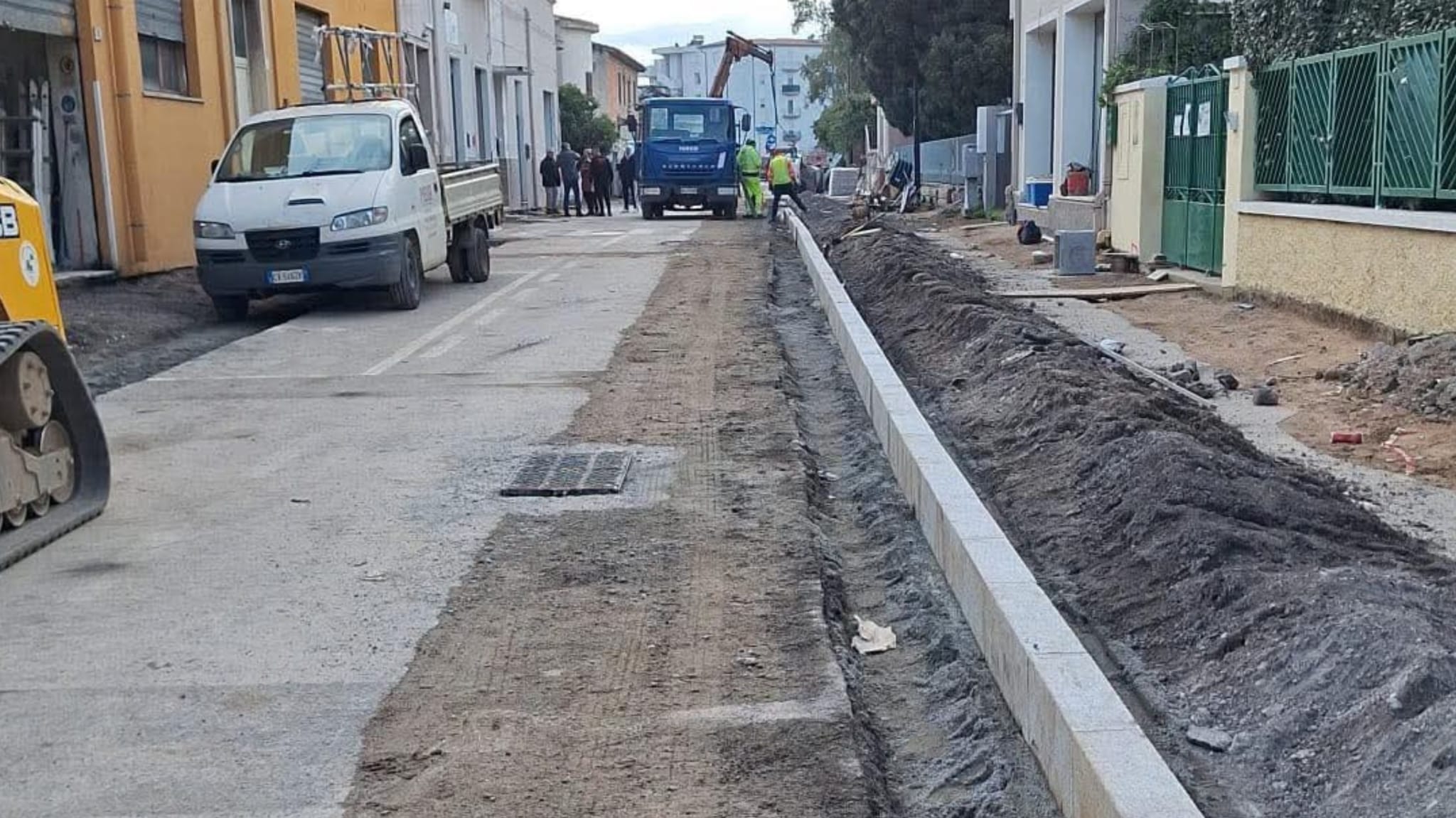 Olbia, cantiere infinito in via Cesti: il Comitato sollecita la fine dei lavori