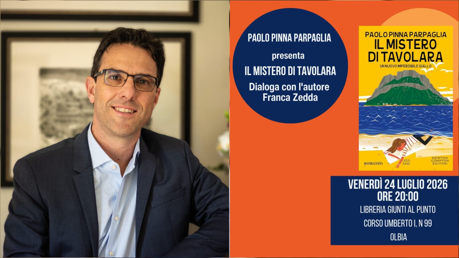Olbia, Paolo Pinna Parpaglia e 