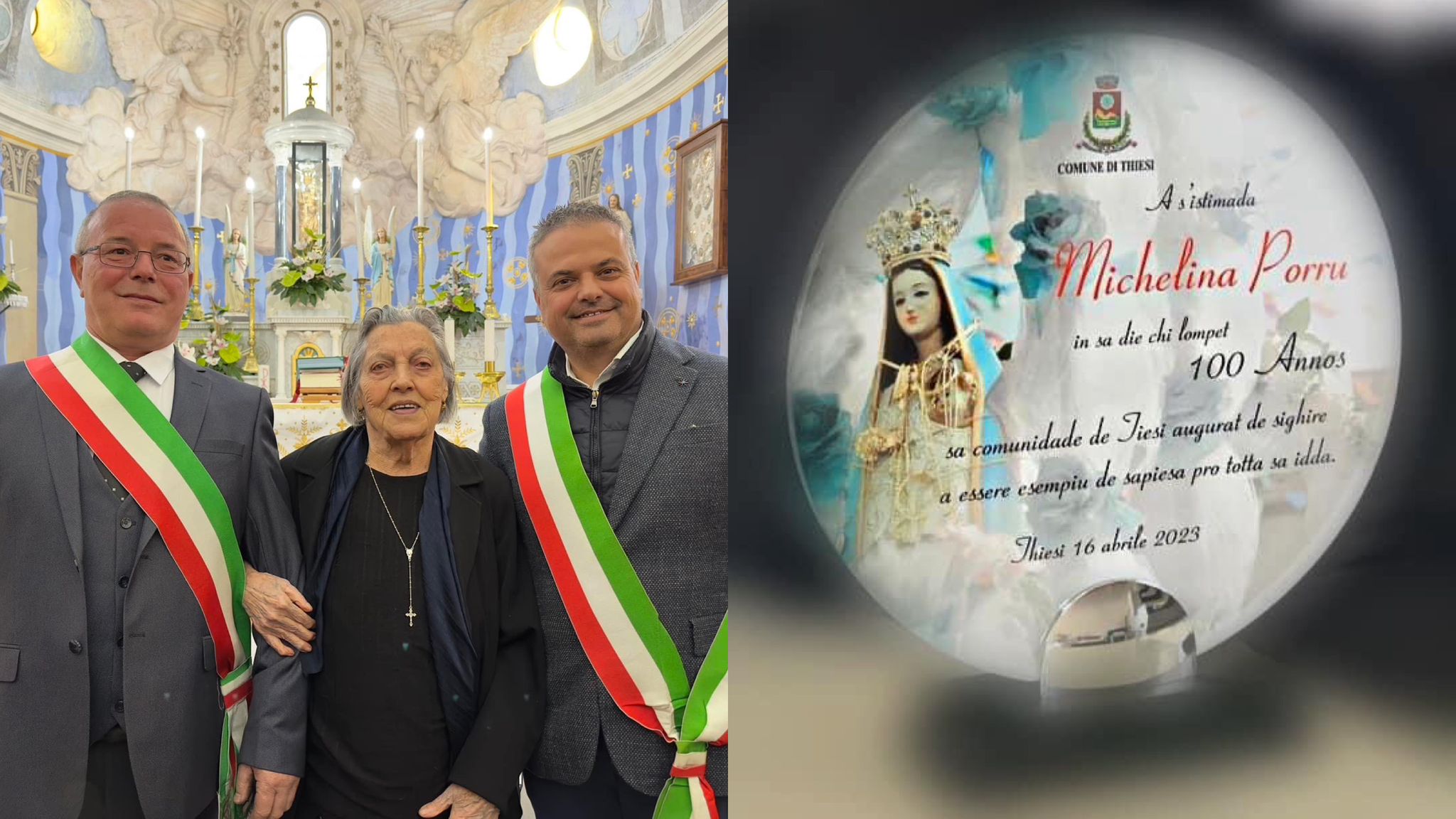 Nord Sardegna: tanti auguri a zia Michelina per i 100 anni!